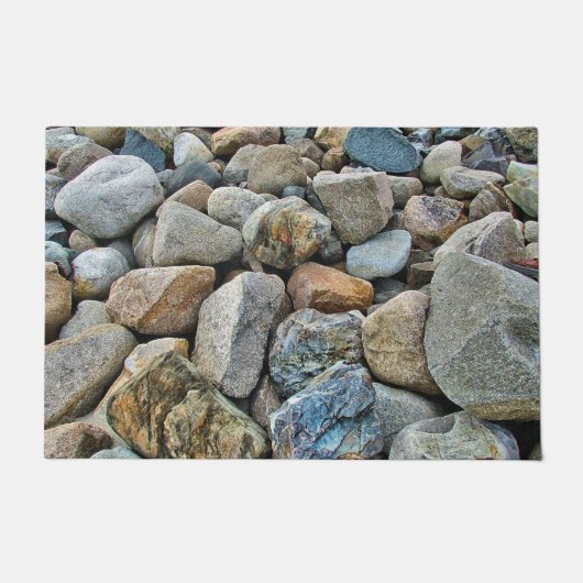 Beach Rocks Deurmat (Voorkant)