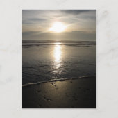 Beach rocks en een Sunset Briefkaart (Voorkant)