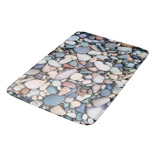 Beach Rocks en Pebbles Bath Mat (Gekanteld)