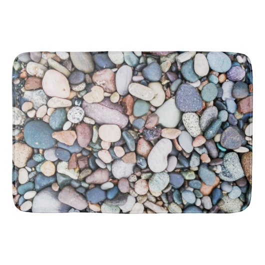 Beach Rocks en Pebbles Bath Mat (Voorkant)
