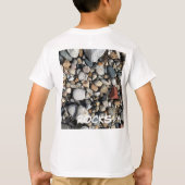 BEACH ROCKS FOTO YOUTH KINDER CHILDS T-Shirt (Achterkant)
