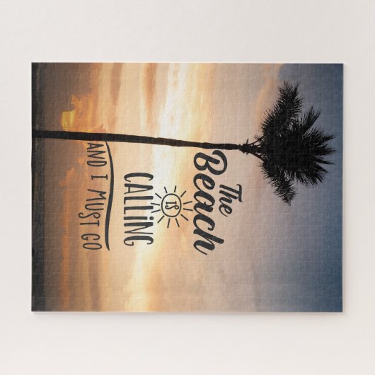 Beach roept legpuzzel (Horizontaal)