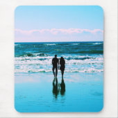 Beach Romance Mousepad Muismat (Voorkant)
