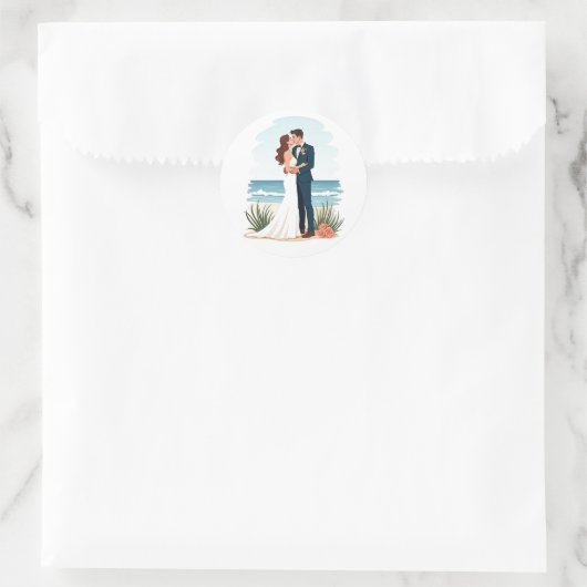Beach Romance Sticker (Tas)