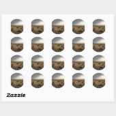 Beach Ronde Sticker (Vel)