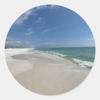 Beach Ronde Sticker
