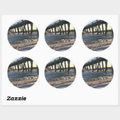 Beach Ronde Sticker (Vel)