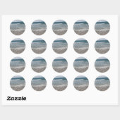 Beach Ronde Sticker (Vel)