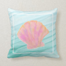Beach roze en Gold Clam Seashell