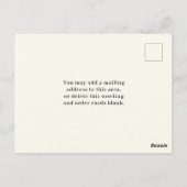 Beach Rozen Jubileum Party Invitation Briefkaart (Achterkant)