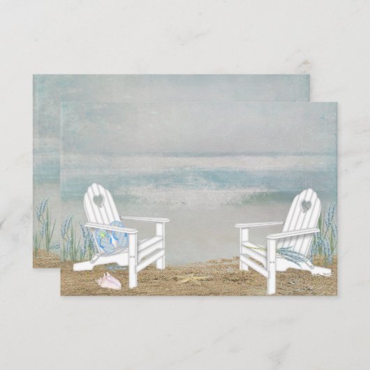 Beach RSVP (Voorkant / Achterkant)