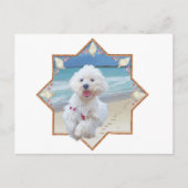 Beach run briefkaart (Voorkant)