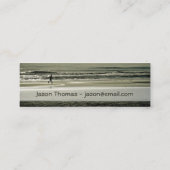 Beach Runner Mini Visitekaartje (Achterkant)