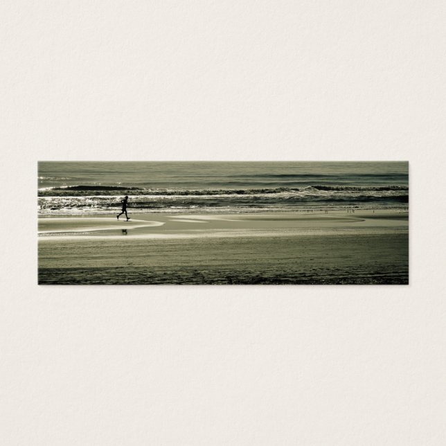 Beach Runner Mini Visitekaartjes (Voorkant)