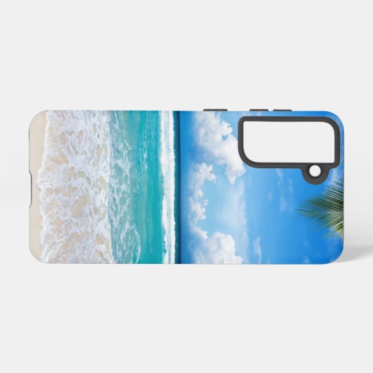 Beach Samsung Galaxy Hoesje (Achterkant horizontaal)