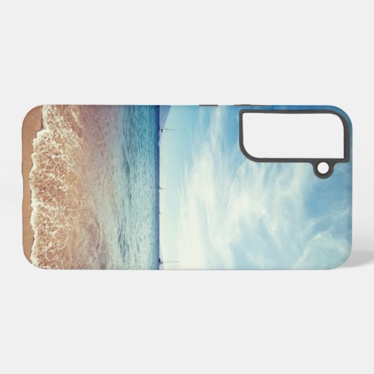 Beach Samsung Galaxy Hoesje (Achterkant horizontaal)