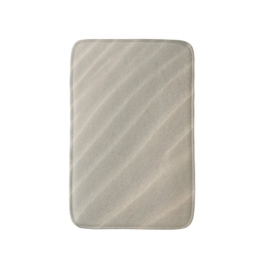 Beach Sand Bathroom Mat. Badmat (Voorkant Verticaal)