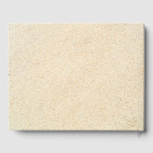 Beach Sand Castle Bruiloft Gastenboek (Achterkant)