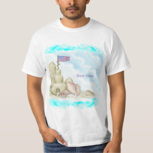 Beach Sand Castle T-shirt