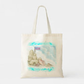 Beach Sand Castle Tote Bag (Achterkant)