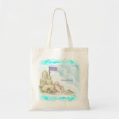 Beach Sand Castle Tote Bag (Voorkant)