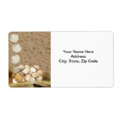 Beach Sand Clams Labels (Voorkant)