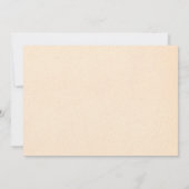  beach sand dollar bridal Shower-uitnodiging Kaart (Achterkant)