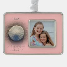 Beach Sand Dollar Roze foto