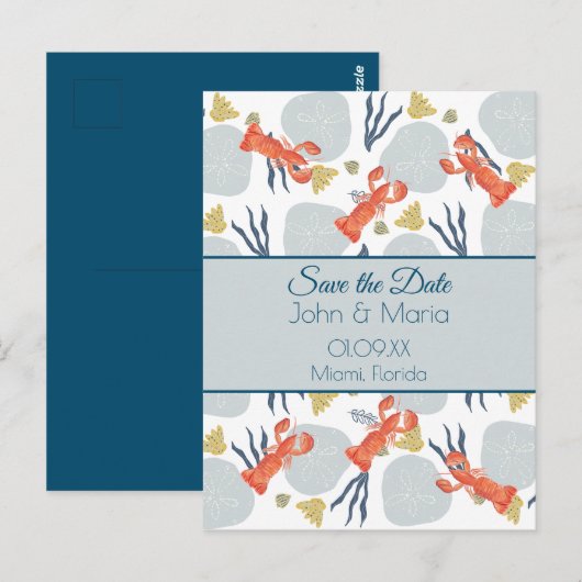 Beach Sand Dollars Botanisch Briefkaart (Voorkant / Achterkant)