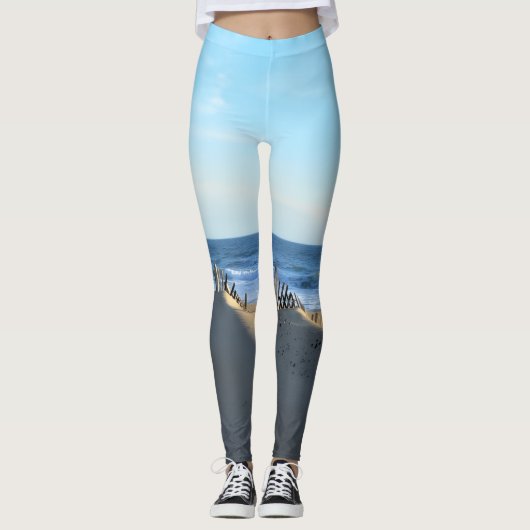 Beach Sand Dune OBX Yoga Pants Leggings (Voorkant)