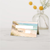 Beach sand dunes coastal plaatskaartje (Voorkant)