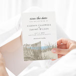 Beach Sand Dunes Wedding Save the Date<br><div class="desc">VANAF HET ZAND DUNES WEDDING COLLECTIE: Sparen de Aankondiging van de Weddenschap van de Datum voor uw Beach Wedding Theme. Achtergrond van de vreedzame zandduinen van Kaapskabeljauw-kleuren. Voor vragen over de veranderingen van het douaneontwerp door de onafhankelijke ontwerper gelieve te emailen paula@labellarue.com VOORDAT u aanpast of een orde plaatst.</div>