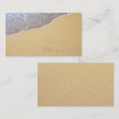 Beach Sand Escort, tabelnummerkaarten Plaatskaartje (Voorkant / Achterkant)