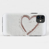Beach Sand Heart Valentijn Case-Mate iPhone Case (Achterkant (horizontaal))