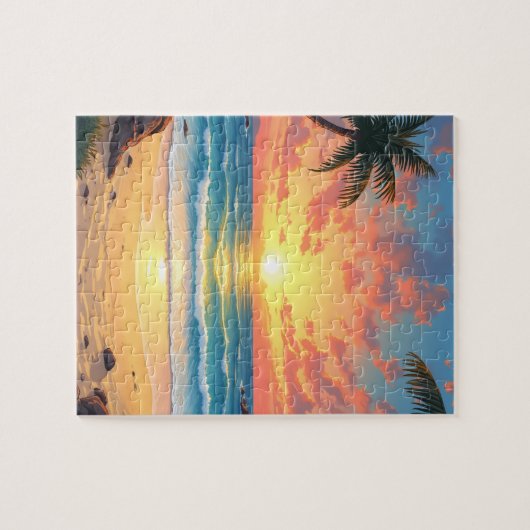 Beach Sand Legpuzzel (Horizontaal)