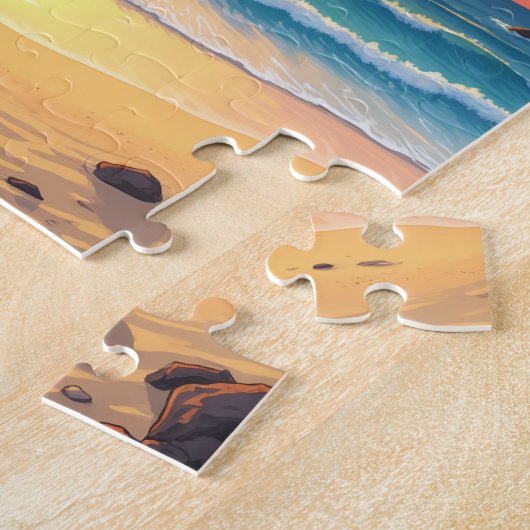 Beach Sand Legpuzzel (Zijkant)