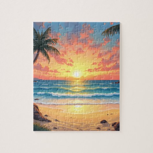 Beach Sand Legpuzzel (Verticaal)