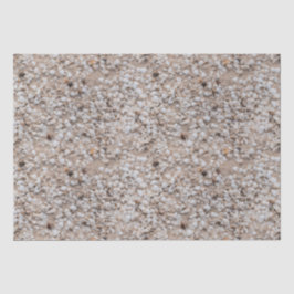 Beach Sand met Small Seashells Herhalend Patroon Tissuepapier