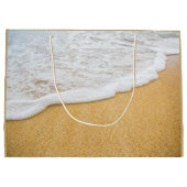 Beach Sand Peace Joy Love Kerstmis Groot Cadeauzakje (Achterkant)