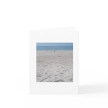 Beach Sand Piper, Blank Kaart personalisatie