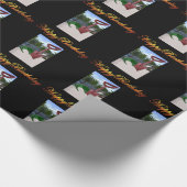 Beach Sand play bucket Wrapping Paper B-Day gift Cadeaupapier (Hoek)