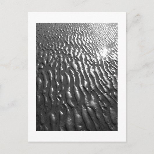 Beach Sand Ripples Briefkaart (Voorkant)