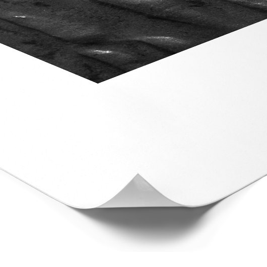 Beach Sand Ripples Poster (Hoek)