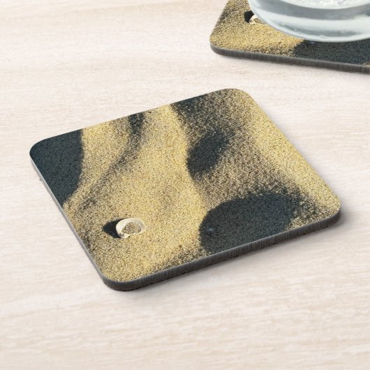 Beach Sand Shell Foto Onderzetters (Linkerzijde)