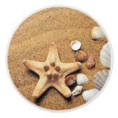 Beach Sand Shells Teken Knobs Ceramic Pull Keramische Knop (Voorkant)