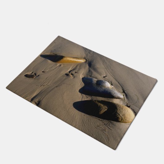 Beach/Sand/Stones/Rocks/Pebbles Deurmat (Schuin)