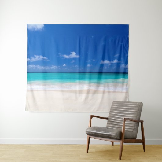 Beach Sand Surf Ocean Zee Achtergrond Photo Booth Wandkleed (In Situ (horizontaal))