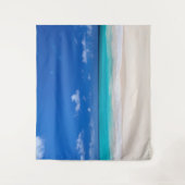 Beach Sand Surf Ocean Zee Achtergrond Photo Booth Wandkleed (Voorkant)