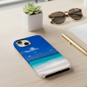 Beach Sand Surf Ocean Zee Nautical Case-Mate iPhone 14 Hoesje