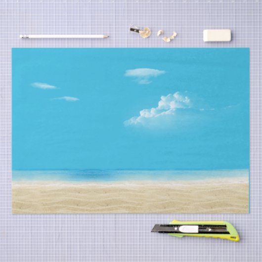 Beach Sand Tissuepapier (Craft)